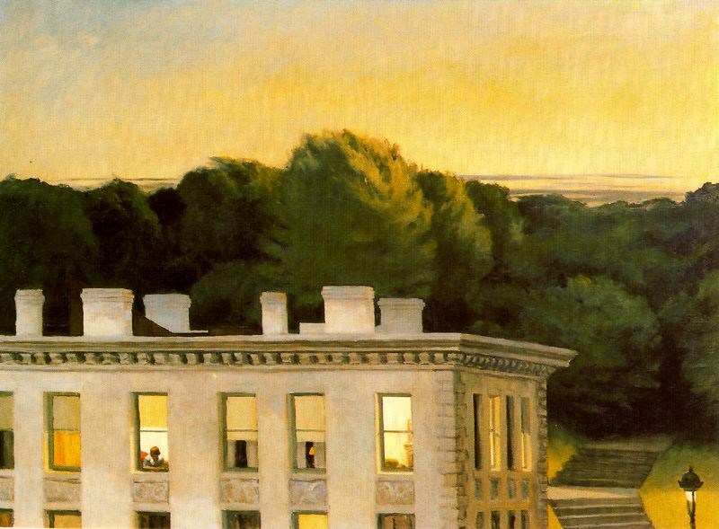 Edward Hopper House At Dusk